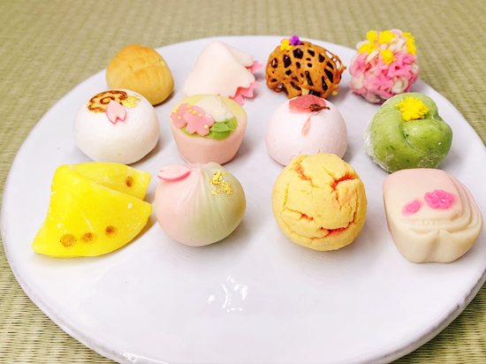 富士の彩 季節の上生菓子12個入 富士夢和菓子