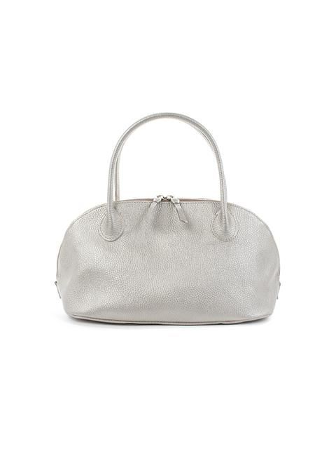 グローブレザーハンドバッグ 特別カラーシルバー - クリームカンパニー京都 | CREAM COMPANY KYOTO | 京都で革製品を作り続けています。