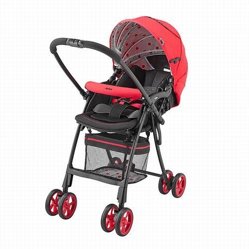 Aprica A型 ベビーカー フライル ハイシート 軽量 アップリカ アップリカ フライル ルビー RD - Re.joice