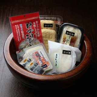 勘四郎　老舗の豆腐セット（冬）