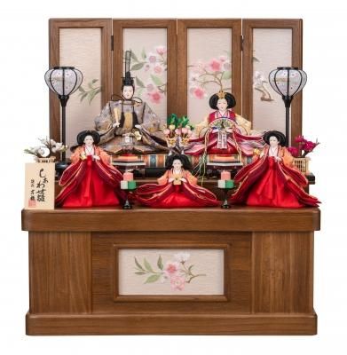 コンパクト収納飾り｜雛人形｜人形の吉福