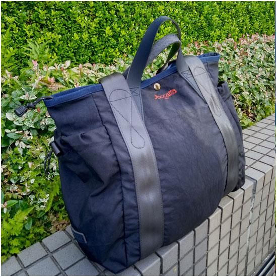 yoccatta ダブルハンドルトート yoccatta TOKYO / ヨカッタ！！』リサイクル困難なエアバッグを