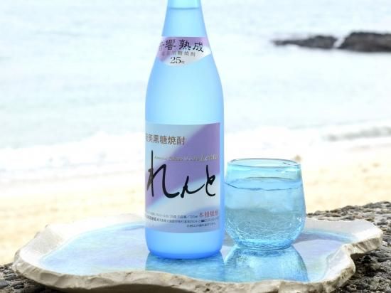 黒糖焼酎れんと25°720ml / 1800ml - 東北の地酒専門店｜田口酒店