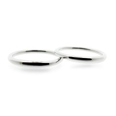 マリッジリング 結婚指輪 2本セット ペアリング /No.4 プラチナリング
