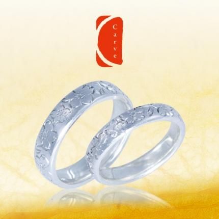 結婚指輪 婚約指輪 オーダーメイドマリッジリング |桜 メイン画像