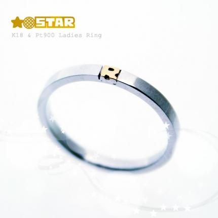 ˥   ǥ K18 Pt900 - STARᥤ