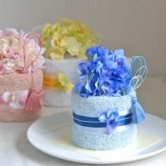 タオルケーキ ギフト 1段 誕生日 出産祝い 結婚祝い ギフト 和の