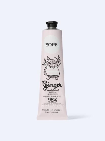 ハンドクリーム ジンジャー サンダルウッド 100ml Yope ーnaturally Unusual