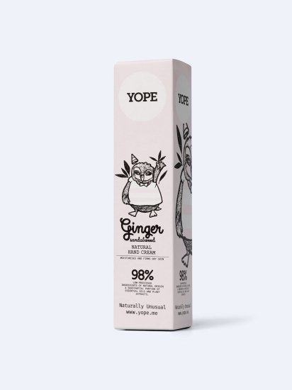 ハンドクリーム ジンジャー & サンダルウッド 100ml - YOPE ー