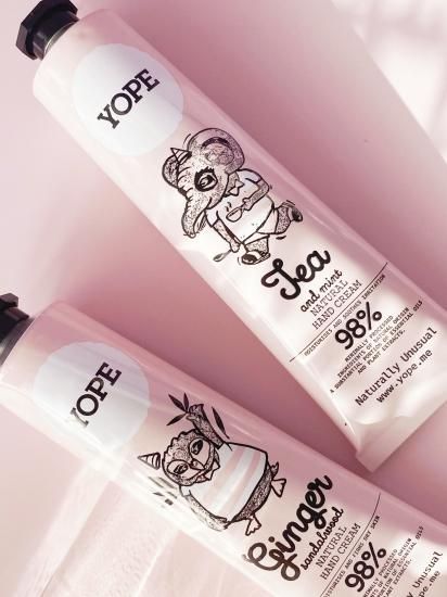 ハンドクリーム ジンジャー & サンダルウッド 100ml - YOPE ー