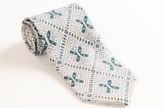 AOMORI ORIGINAL TIES - こぎん刺し柄ネクタイ - ファッション AOMORI ORIGINAL TIES - こぎん刺し柄ネクタイ - ファッション