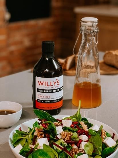 ≪Willy's ACV≫ ファイヤー オーガニックアップルサイダービネガー