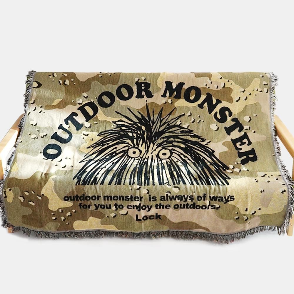 アウトドアモンスター　ラグ　OUTDOOR MONSTER Lock アウトドアモンスターラグブランケット | Lock