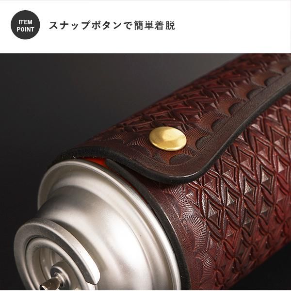 TRAFFIC LEATHER WORKS(トラフィックレザーワークス)cb缶レザーカバー