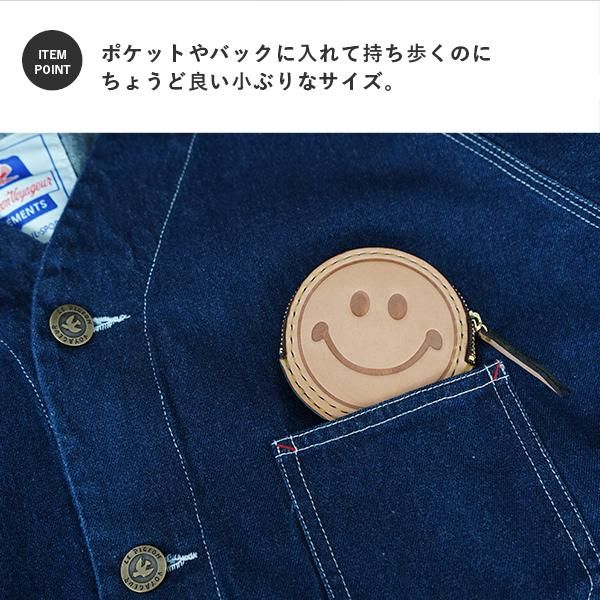 TRAFFIC LEATHER WORKS トラフィックレザーワークス スマイル