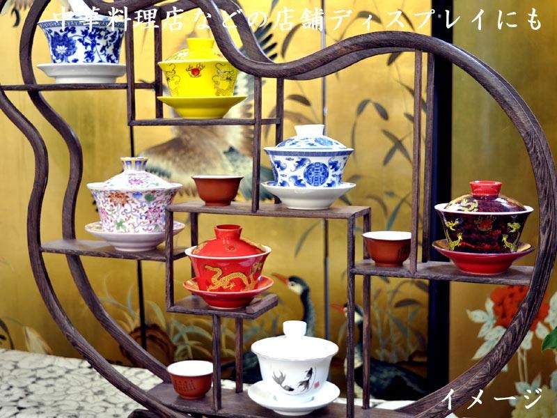 蓋碗 蓋つき湯飲み 紛彩花鳥 | 中国茶器 - 中国貿易公司