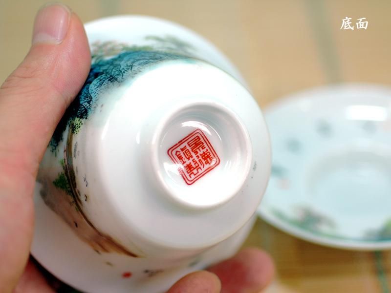 景徳鎮手書き蓋碗 2客セット 中国茶器セット | 陶器の郷 景徳鎮 景徳鎮手書き蓋碗 2客セット 中国茶器セット | 陶器の郷 景徳鎮