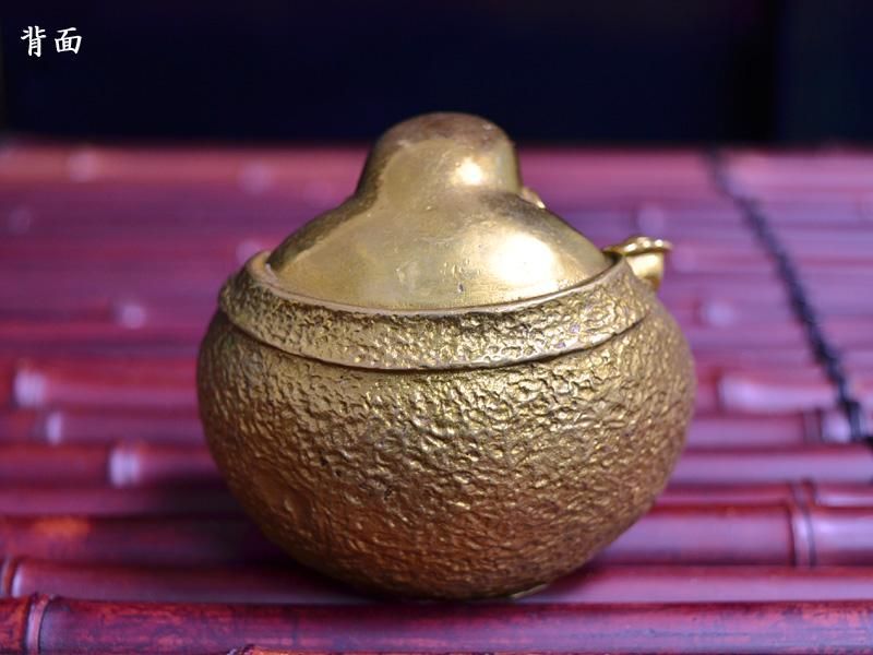 布袋の置物 銅製如意笑布袋 宝くじ | 福を招く笑い布袋の置物 - 中国