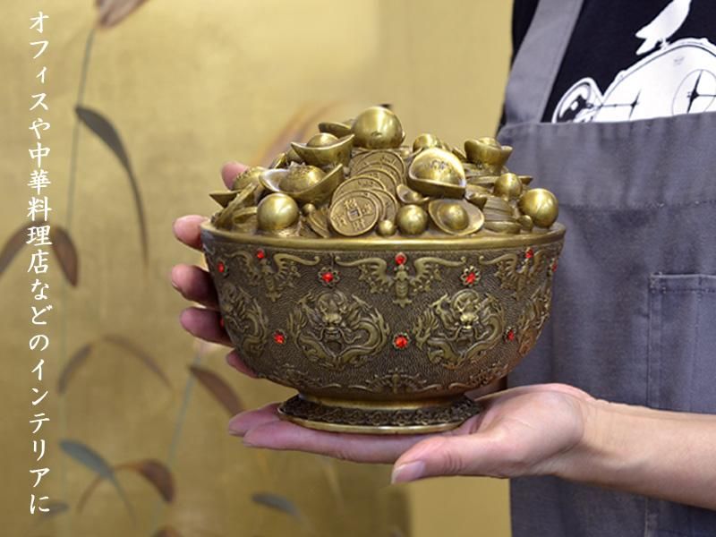 銅製招財【金玉満堂】(大) 風水置物 | 財を招きよせる吉祥宝物 銅製招財【金玉満堂】(大) 風水置物 | 財を招きよせる吉祥宝物