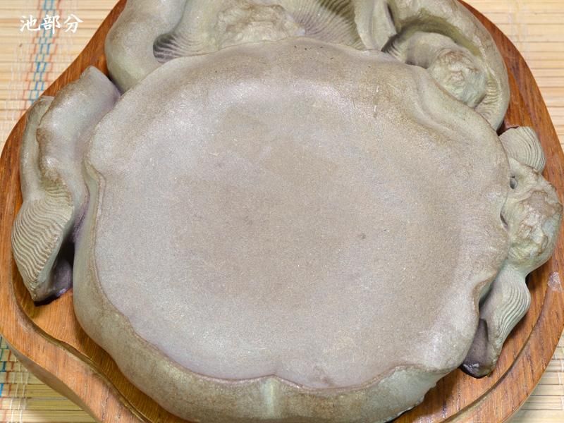 硯 中国 澄泥硯 磨菇硯 | 中国文房四宝 | キノコが彫刻された
