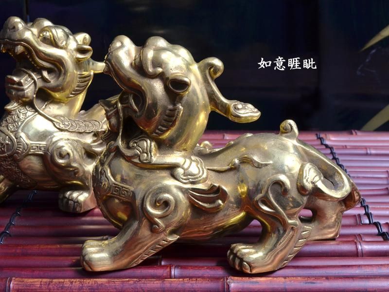 銅製招財如意対睚眦 | 風水アイテム - 中国貿易公司オンライン 銅製招財如意対睚眦 | 風水アイテム - 中国貿易公司オンライン