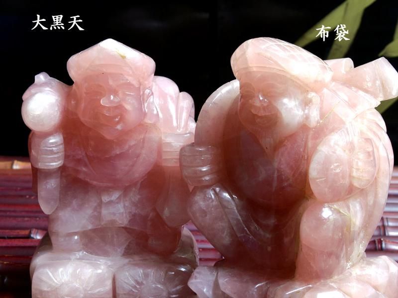 中国美術 布袋様真鍮骨董銅製唐物七福神大縁起