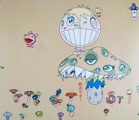 村上隆「迷子、自力でUターン」絵画 額付 版画 - ギャラリー