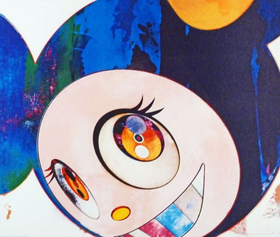 村上隆「そして、そしてそしてそしてそして/クリーム」絵画 額付 版画