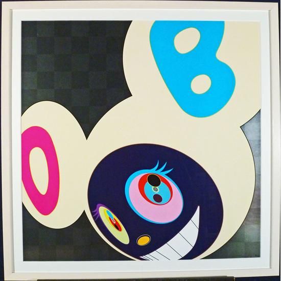 村上隆「AND THEN プラティウム」絵画 額付 版画 - ギャラリー 村上隆「AND THEN プラティウム」絵画 額付 版画 - ギャラリー