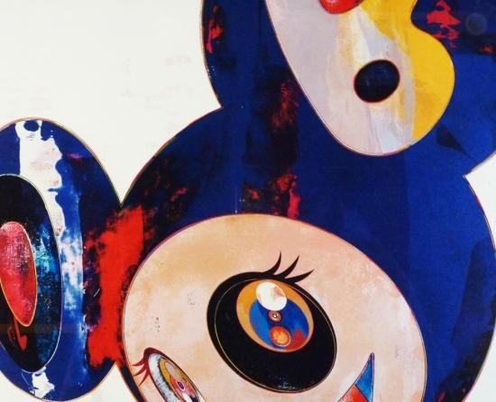 村上隆「そして、そしてそしてそしてそして/こんにちは」絵画 額