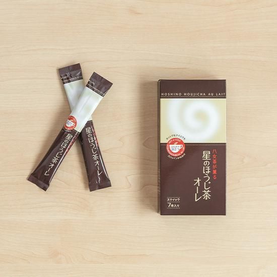 星のほうじ茶オーレ【スティック箱入】15g×7袋入 - お茶の星野園