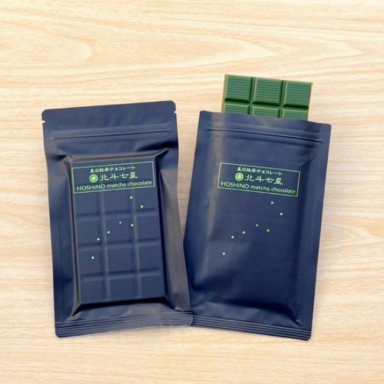 お茶の星野園 星の抹茶チョコレート 『北斗七星』70g【季節限定】-お茶