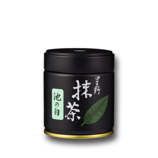 星野抹茶「池の白」40g缶入 - お茶の星野園 オンラインショップ