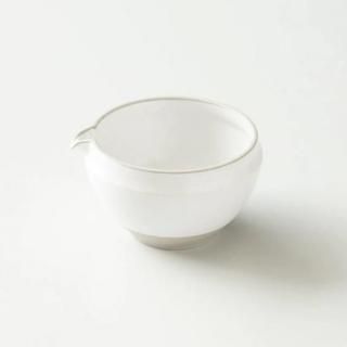 Ҹ(Katakuchi Matcha Bowl)(Kumoi White)