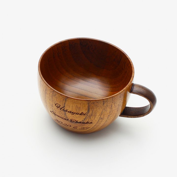 木製マグカップ1