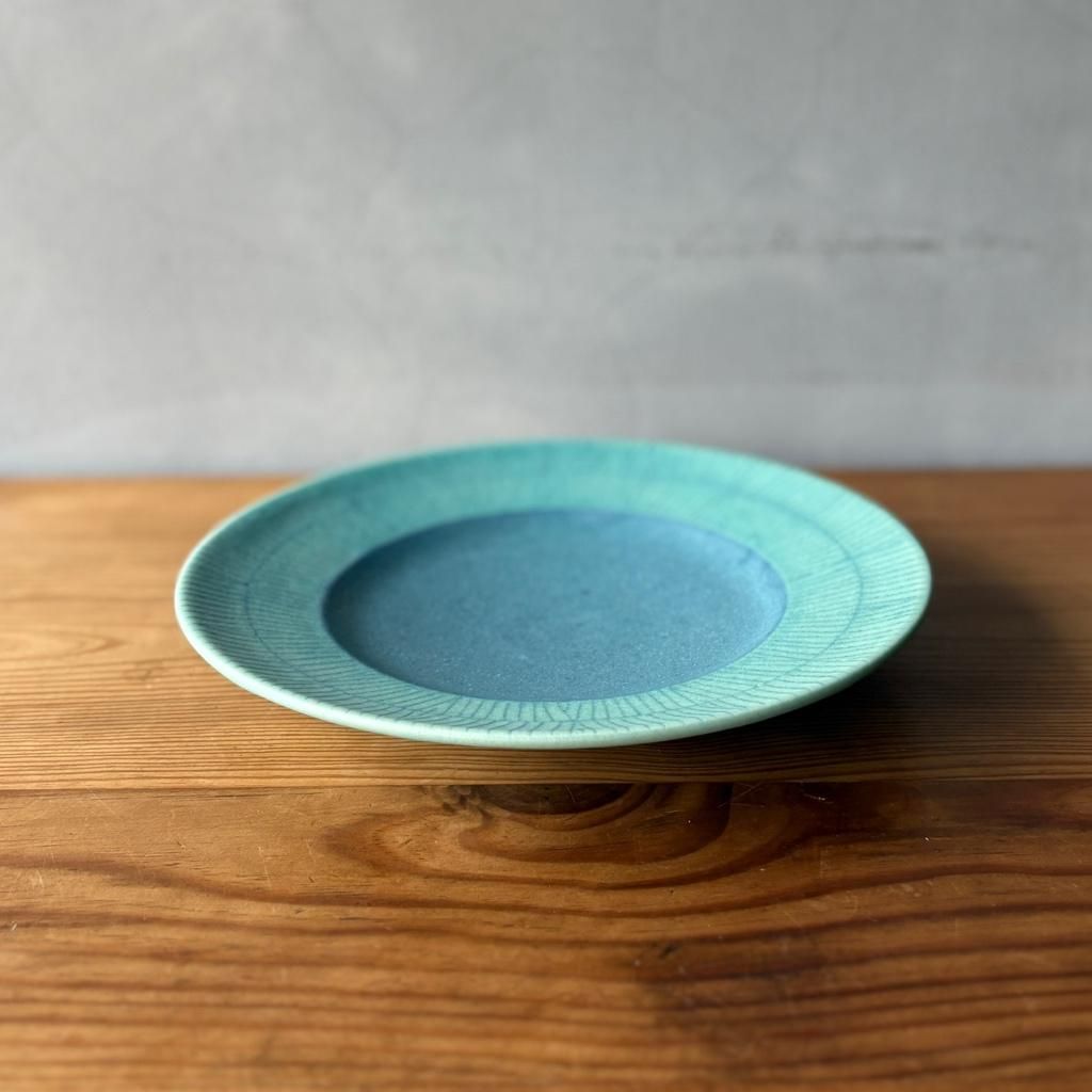 吉村和美》 線刻リム皿（大） - nokos