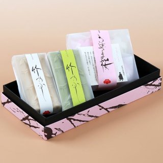 俳風銘菓　桜菓子詰合せ（さまざま桜・竹のふし）