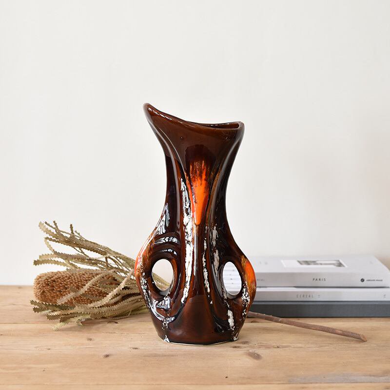French Ceramic Vase / フレンチ セラミック ベース / 2202H-008
