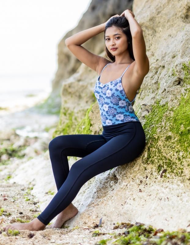 スキューバシンプルラバーオールスーツ - WatoEy・Swell flowers