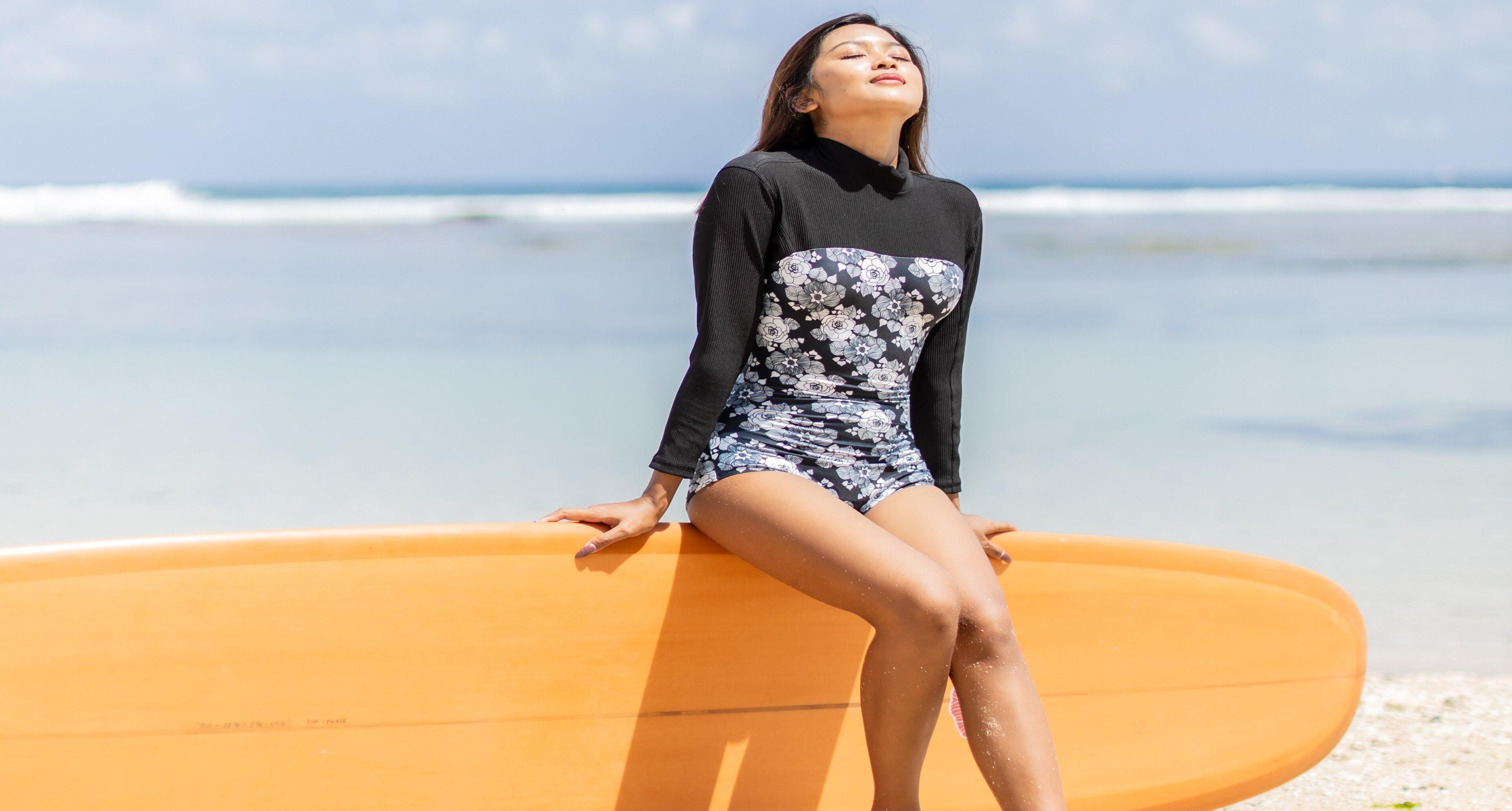 【eco bltch beach style】サーフワンピース　M eco bltch beach style】サーフワンピース M レディース