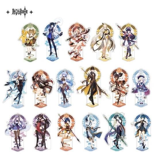 原神 中国 璃月港テーマアクリルスタンド Genshin - ルモ'中国グッズ代行