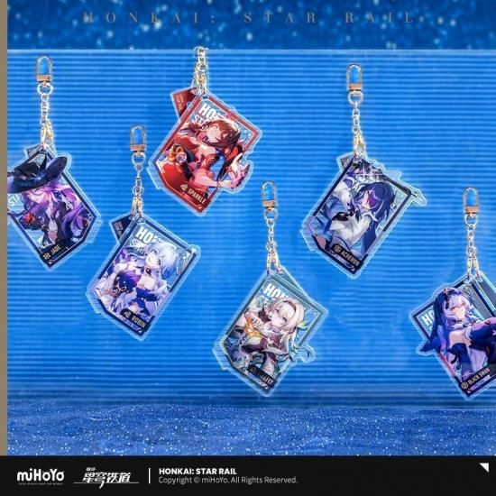 崩壊スターレイル EDIYA 海外限定 アクリルスタンド キーホルダーセット 崩壊スターレイル EDIYA 海外限定アクリルスタンドキーホルダー