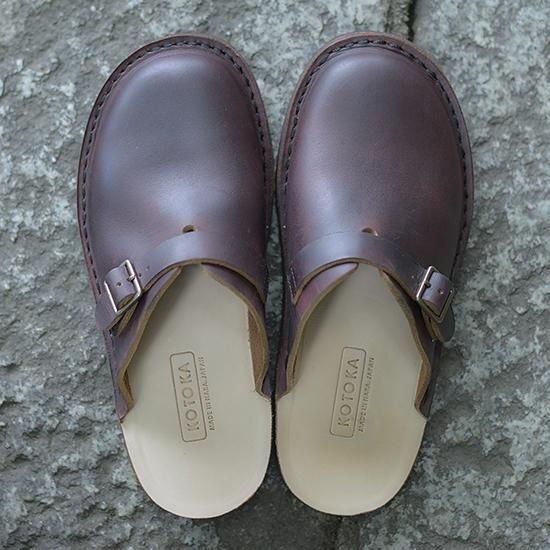 ならやまサンダル／バーガンディ - コトカオンラインストア