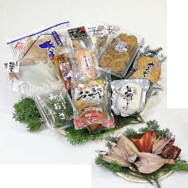 贅沢セット【B】（送料込）　長崎の魚市場から新鮮な魚をご家庭に直送します｜ばってん長崎海鮮便