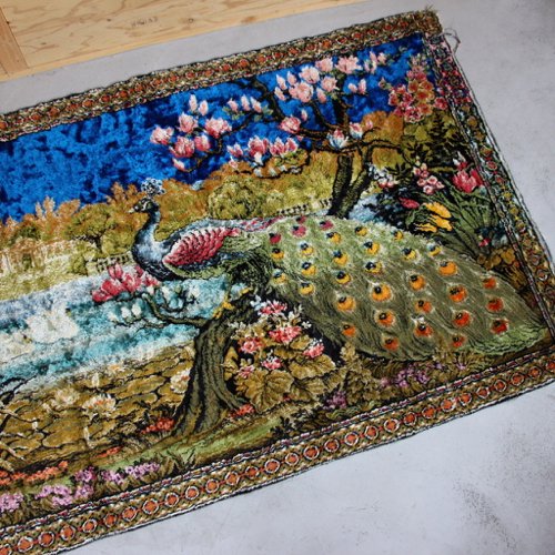 Vintage rug tapestry/ビンテージ ラグ タペストリー