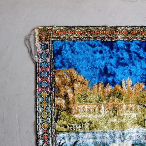 Vintage rug tapestry/ビンテージ ラグ タペストリー