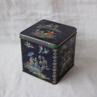 vintage TIN缶 /ビンテージ ブリキ缶(A)(610A3)