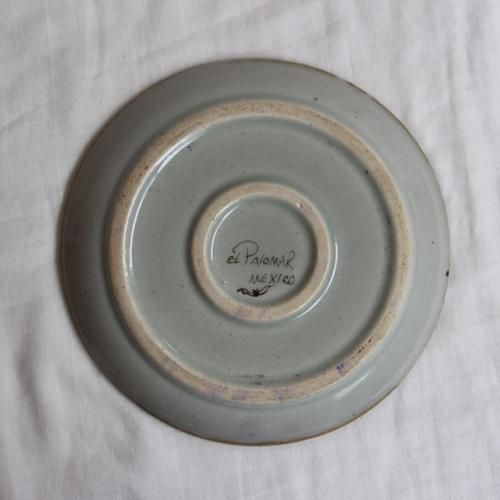 メキシコ　トナラ焼き　エル・パロマール（El Palomar）　大皿　2枚 メキシコ トナラ焼き エル・パロマール（El Palomar） 大皿