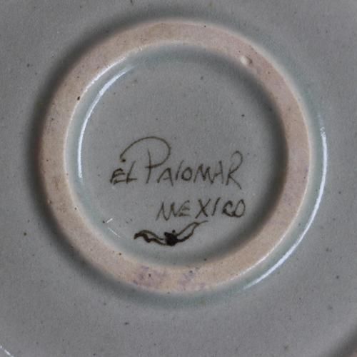 vintage MEXICO EL Palomar plate/ビンテージ メキシコ エル