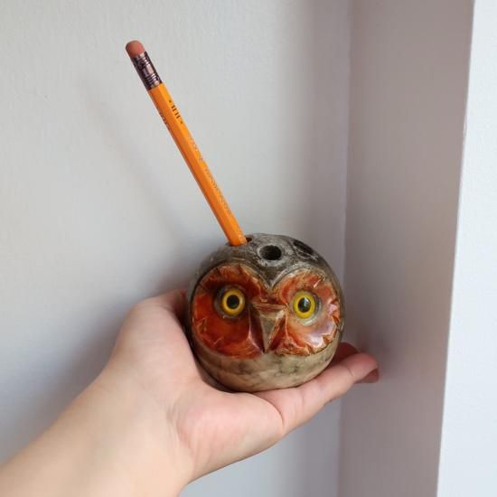 はるんるるん様♥️ふくろう 印鑑スタンペン立て はるんるるん様♥️ふくろう 印鑑スタンペン立て はるんるるん様